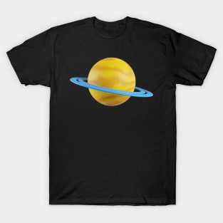 3D Saturn T-Shirt